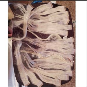 14”-16”in. tapein extensions 3 bundles #60blonde